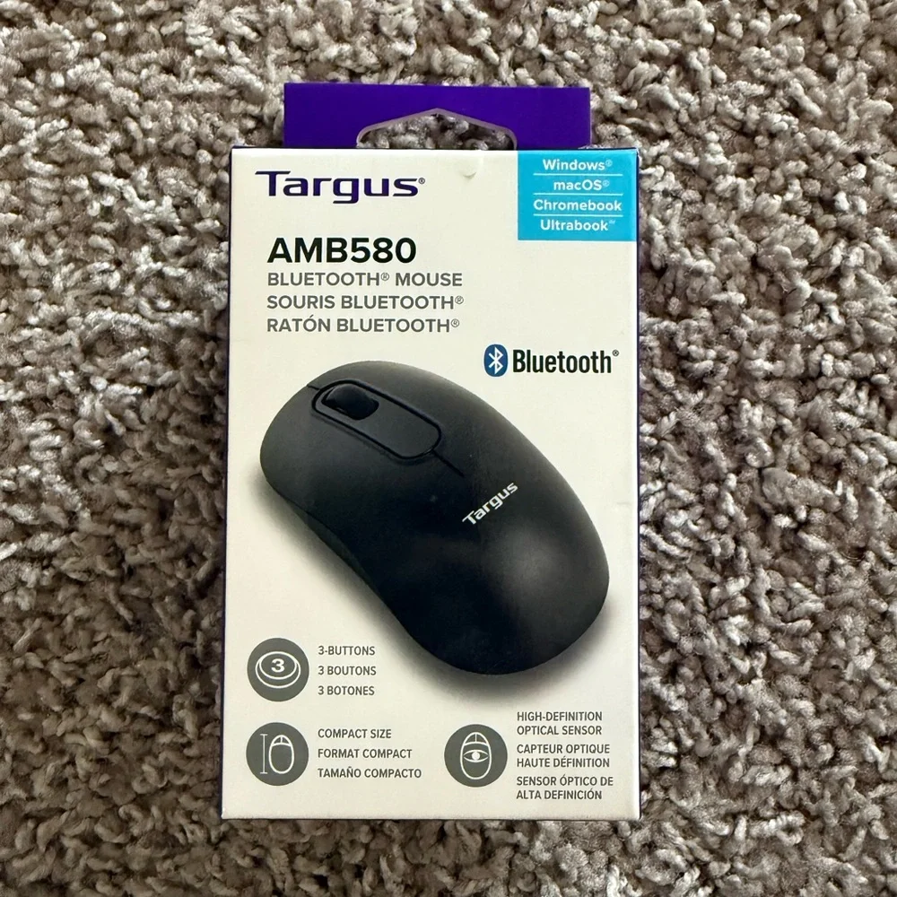 Targus AMB580 Black Bluetooth Mouse